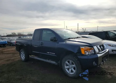 2012 Nissan Titan S z USA, uszkodzony, nr VIN 1N6AA0CC2CN320237